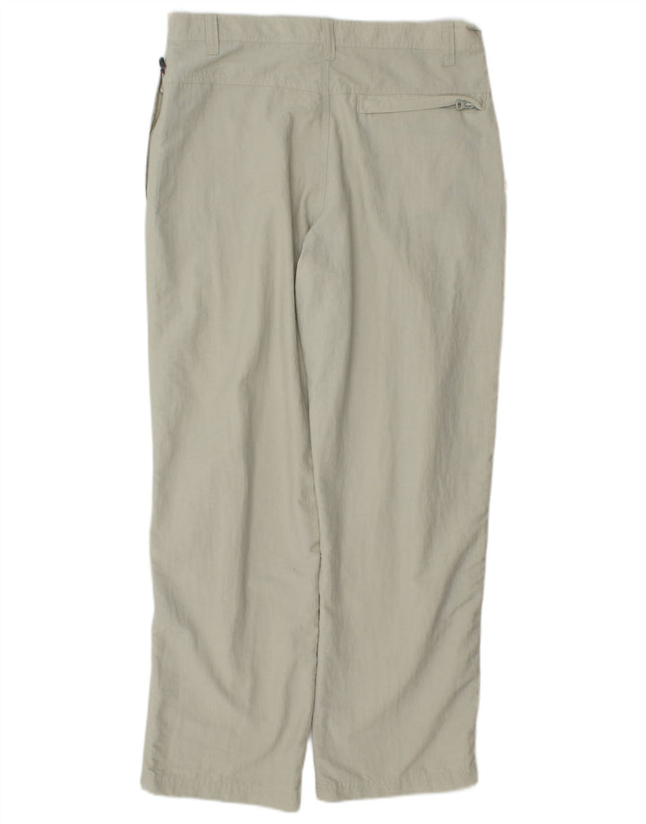 Marks & Spencer Pantalon de Randonnée Femme W32 L29 Vert Polyamide