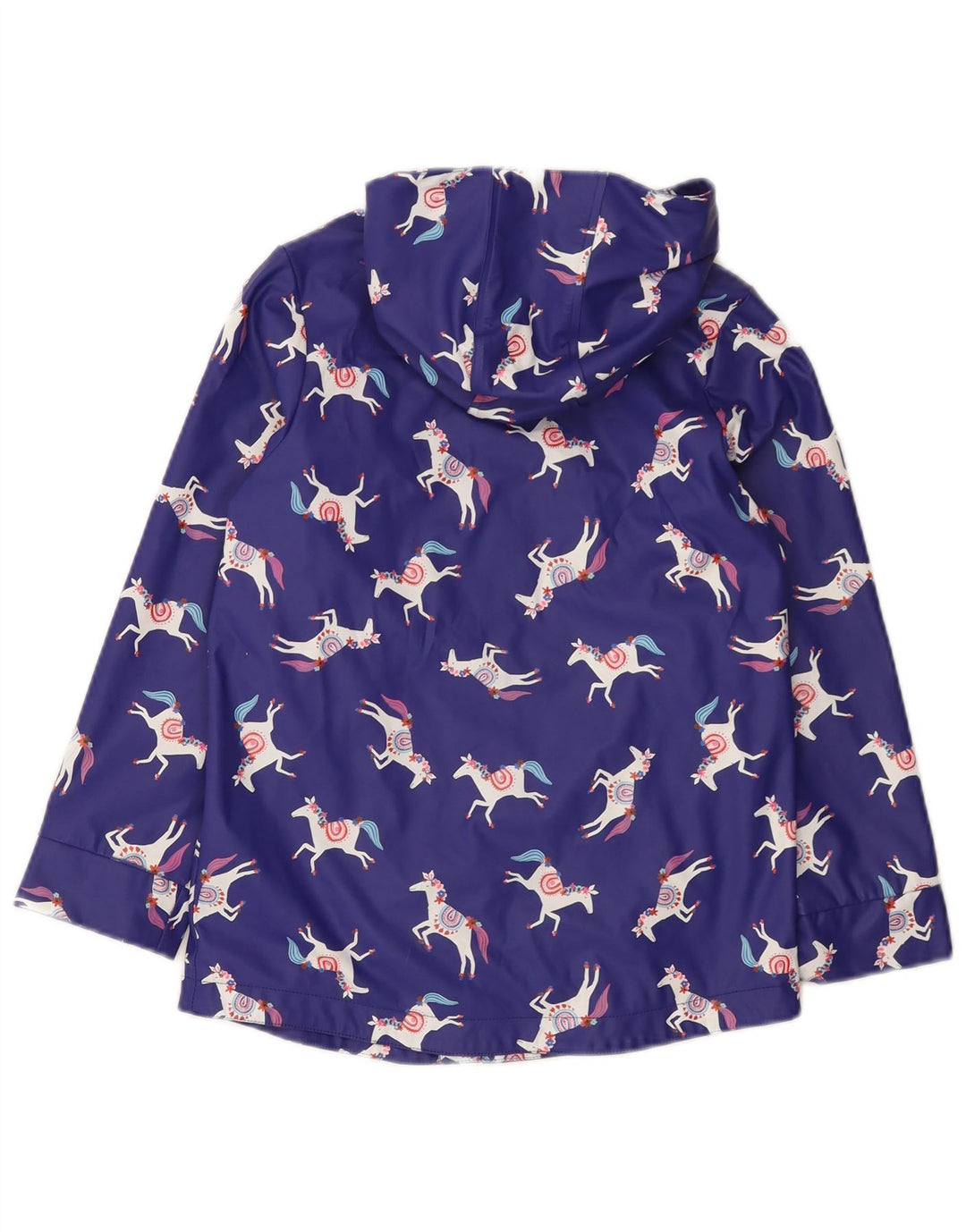 Joules Veste de pluie à motif abstrait pour fille 7-8 ans Bleu imprimé animal