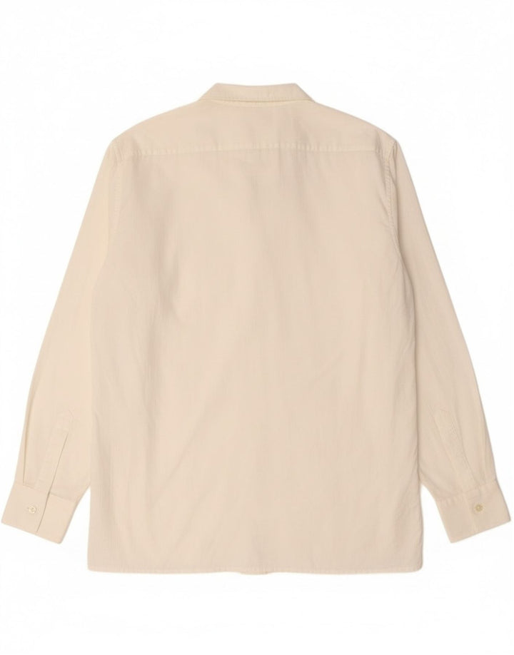 Chemise homme vintage coton blanc moyen