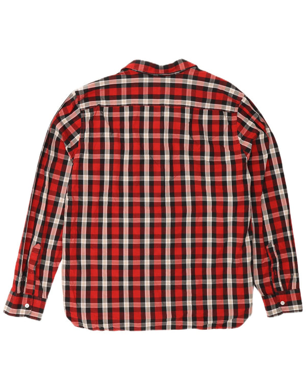 Levi's Chemise XL Homme Rouge Carreaux Coton