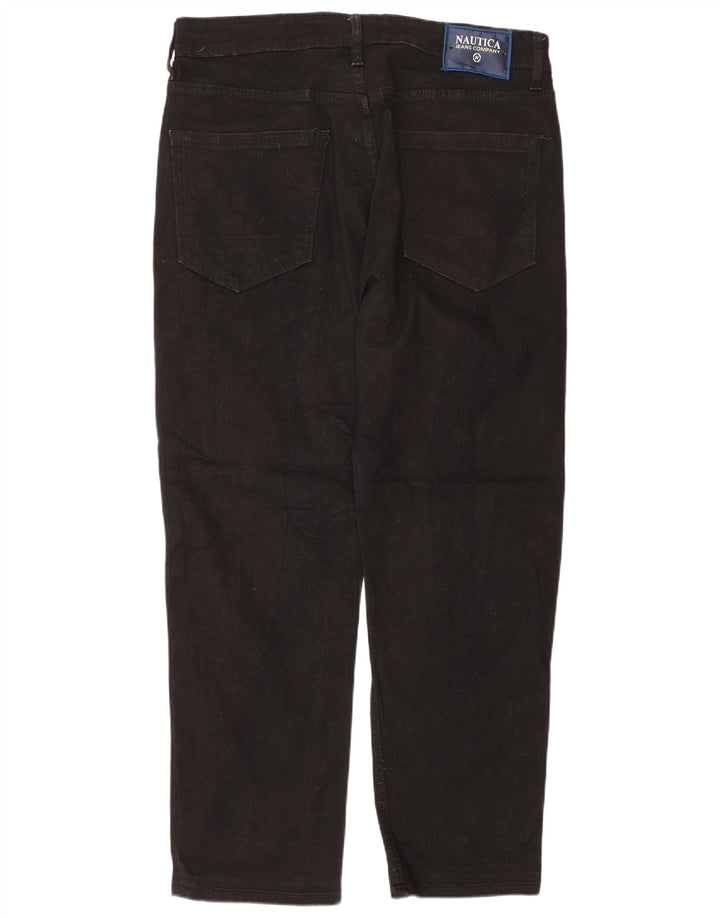 Nautica Jean bootcut homme W34 L30 coton noir
