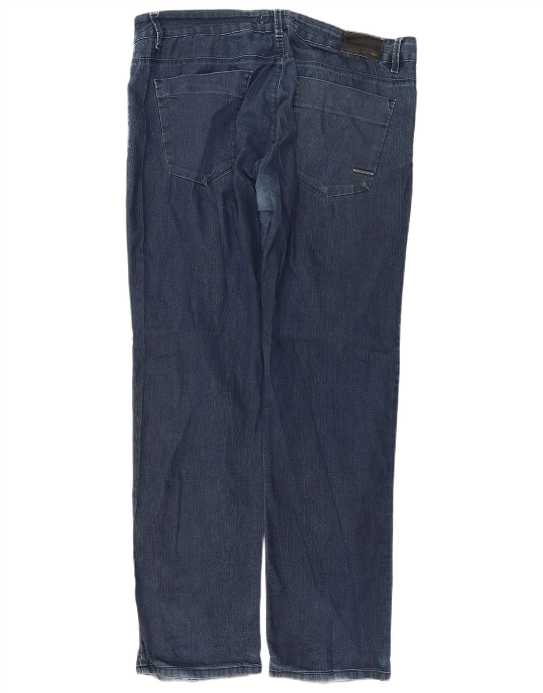 CALVIN KLEIN Jean droit homme W38 L32 bleu coton