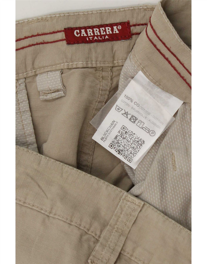 Carrera Short Cargo Homme W38 XL Coton Beige
