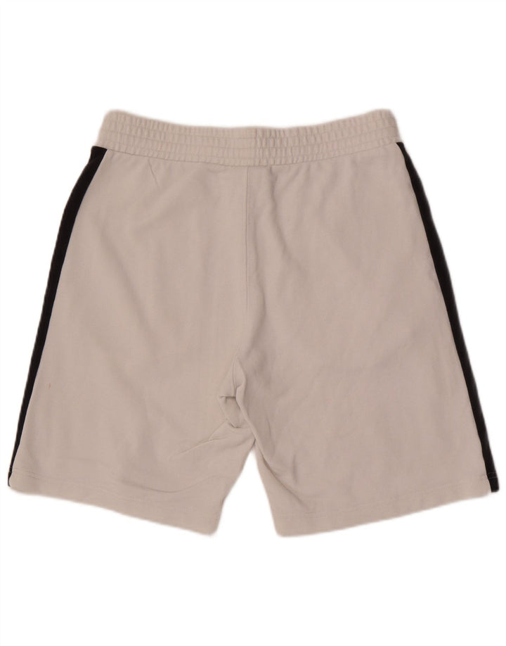 Champion Short de Sport Homme Petit Blanc Colorblock Coton