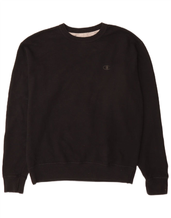 Champion Sweat-Shirt Homme Noir Moyen Coton