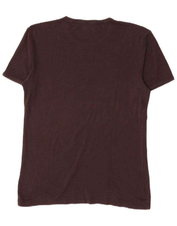 G-Star T-shirt graphique pour femme UK 18 XL Noir Coton