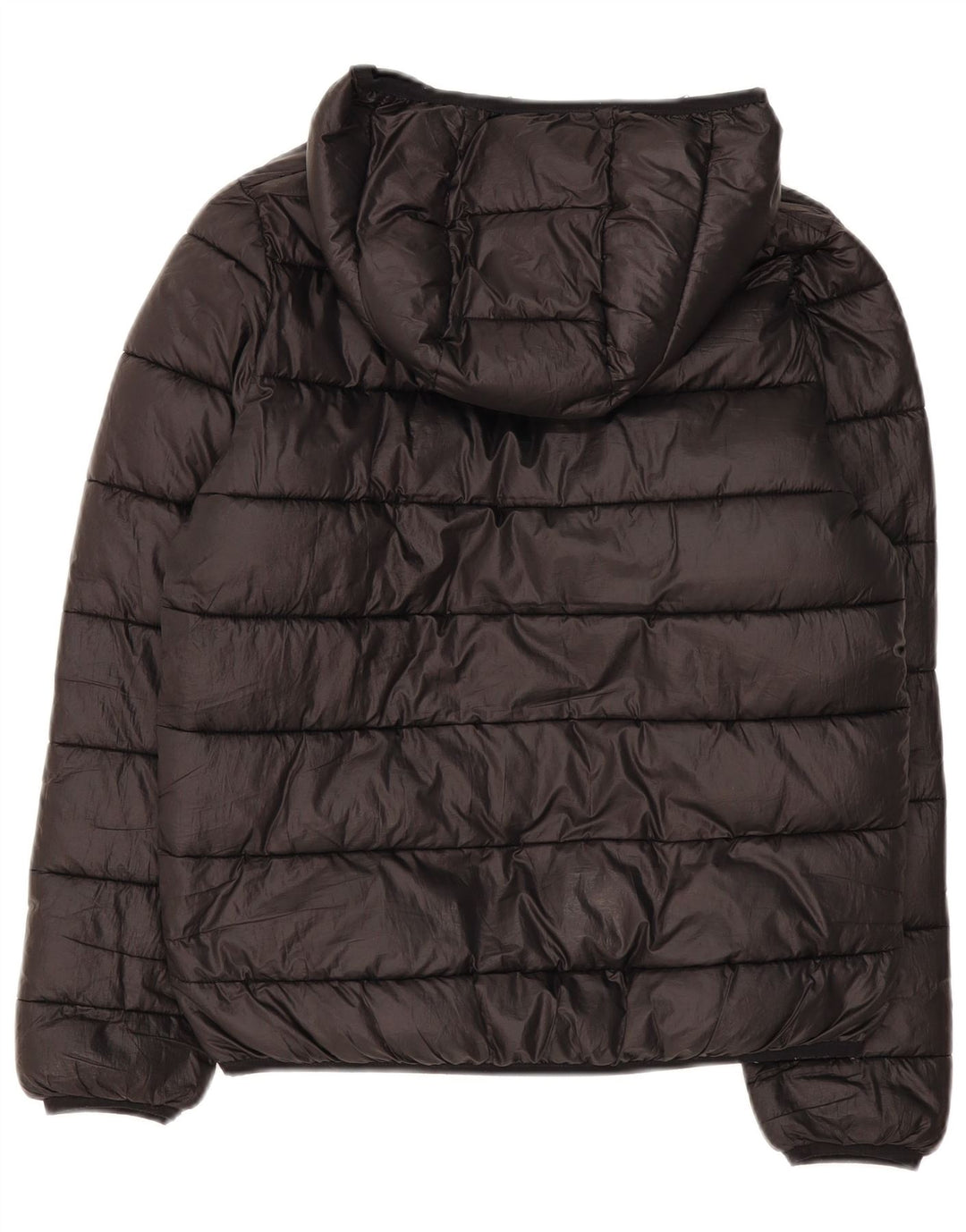 Champion Veste matelassée à capuche pour garçon 13-14 ans XL Noir Polyester