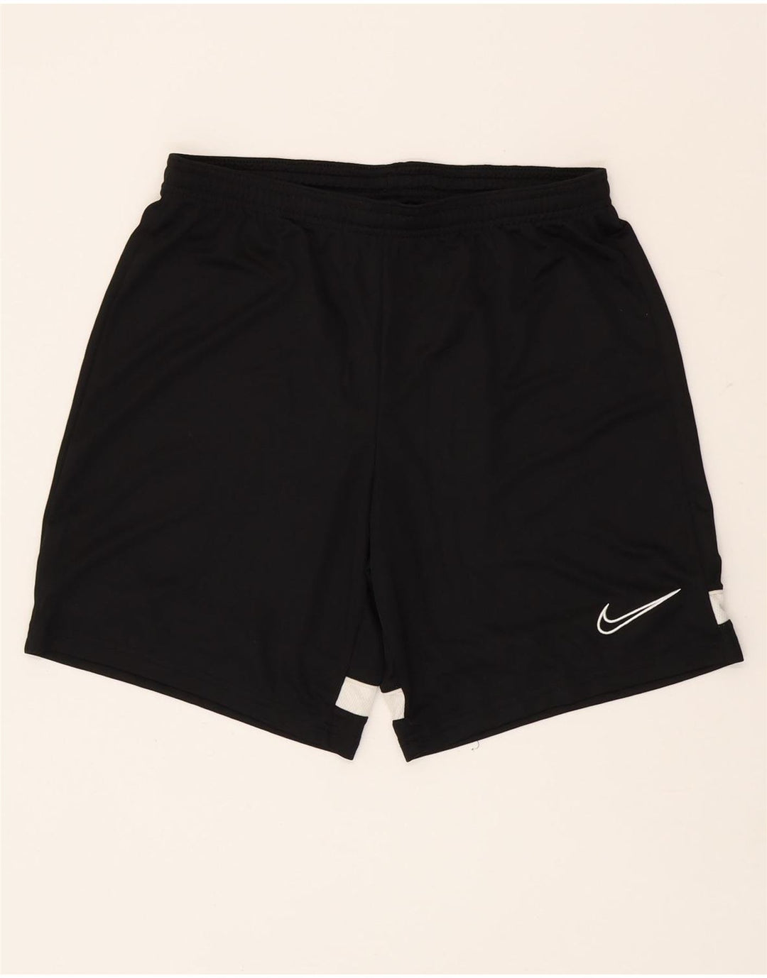 Nike Short de sport Dri Fit pour homme en polyester color block noir moyen