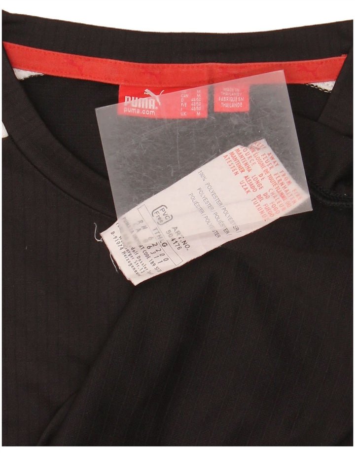 Puma Débardeur Graphic Homme Noir Moyen Polyester Colorblock Sports