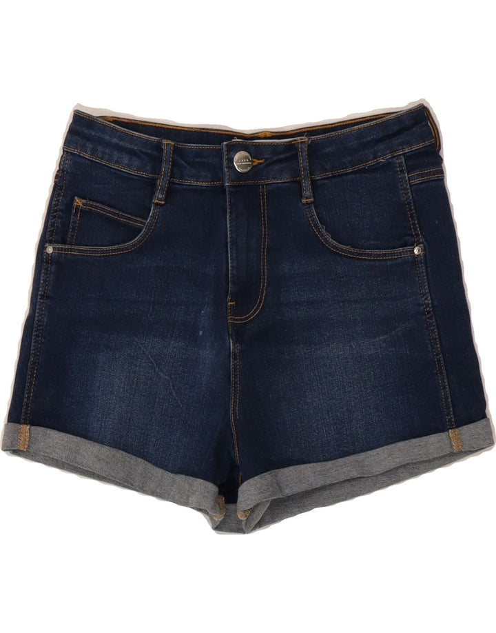 ZARA Womens Denim Shorts EU 34 2XS W24 Blue Vintage Zara and Second-Hand Zara from Messina Hembry 