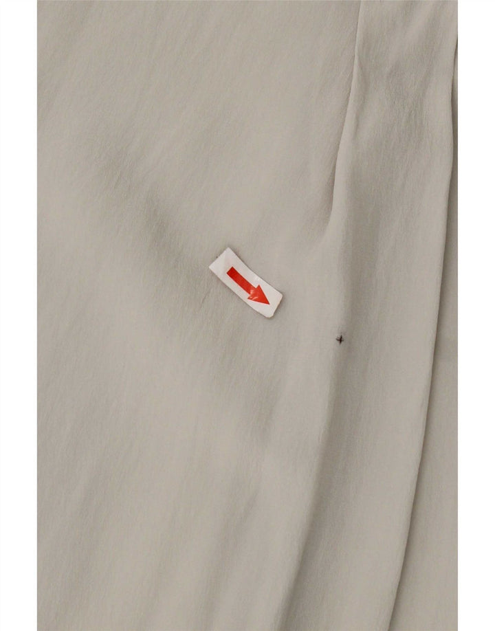 Pancaldi Chemisier Femme UK 18 XL Soie Grise