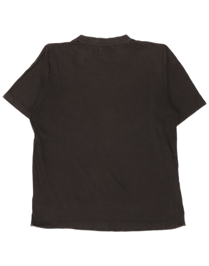 KAPPA T-Shirt Graphique Homme Petit Noir Coton