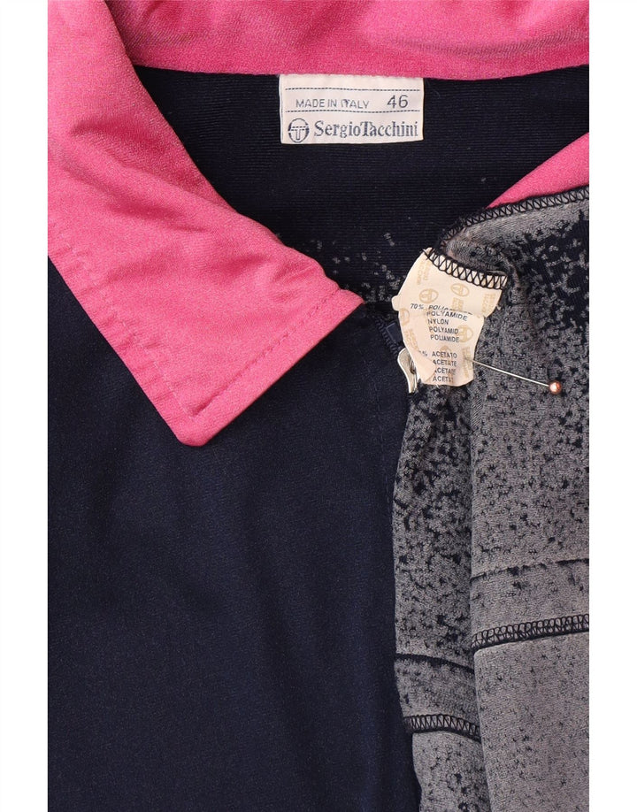 SERGIO TACCHINI Veste de Survêtement Graphique Homme Petit Bleu Marine