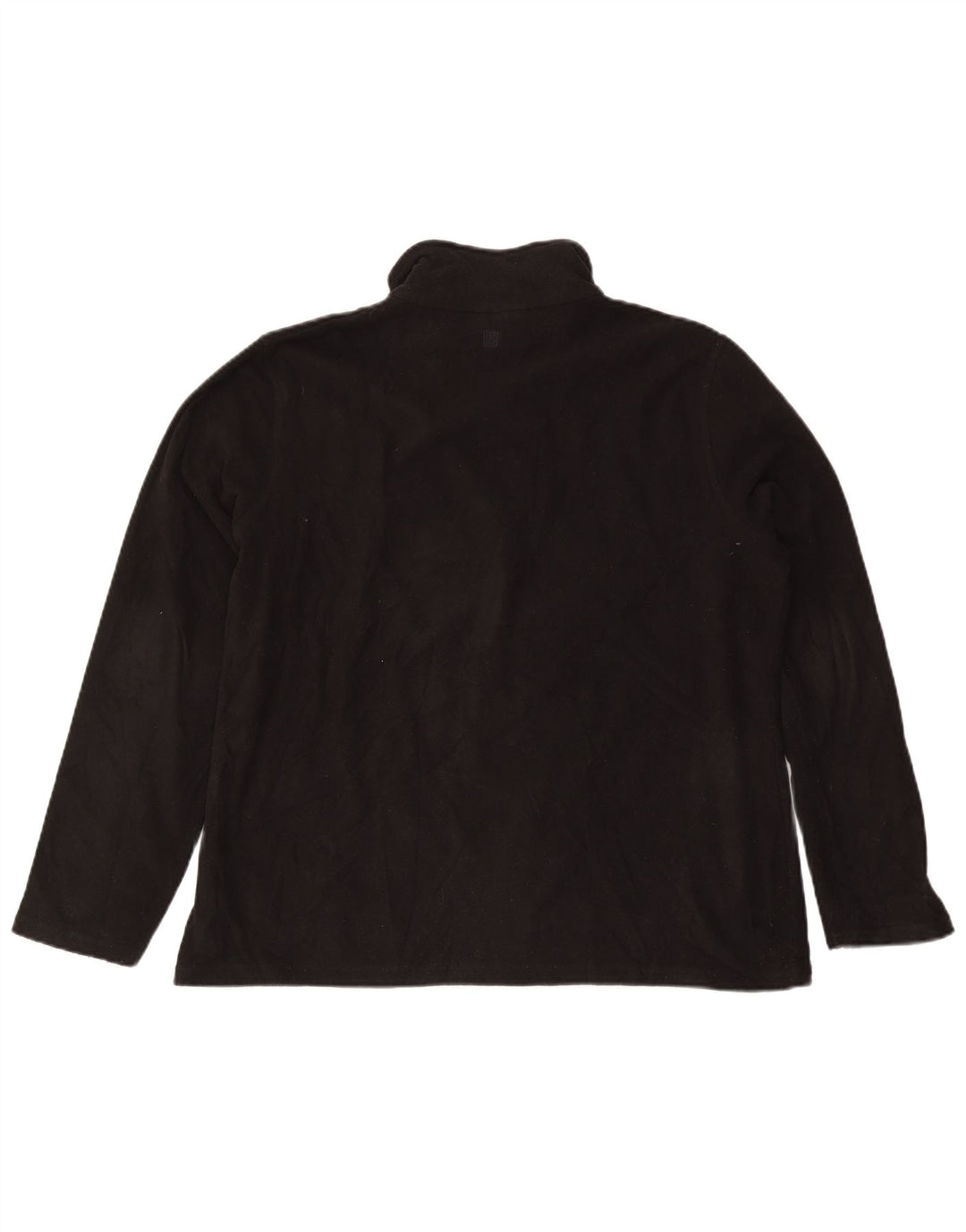 Mountain Warehouse Pull polaire à col zippé pour homme XL Noir Polyester