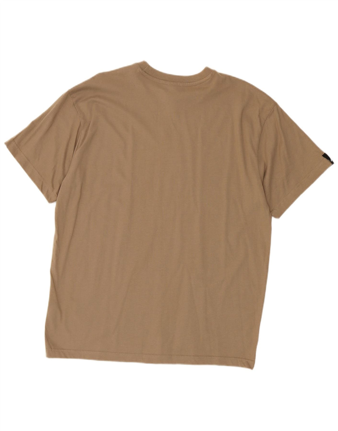 Kappa T-Shirt Homme Haut Large Marron Coton