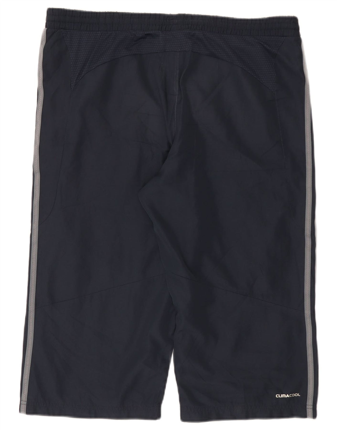 Adidas Bermuda Sport Short Homme Bleu Marine Moyen Colorblock Polyester