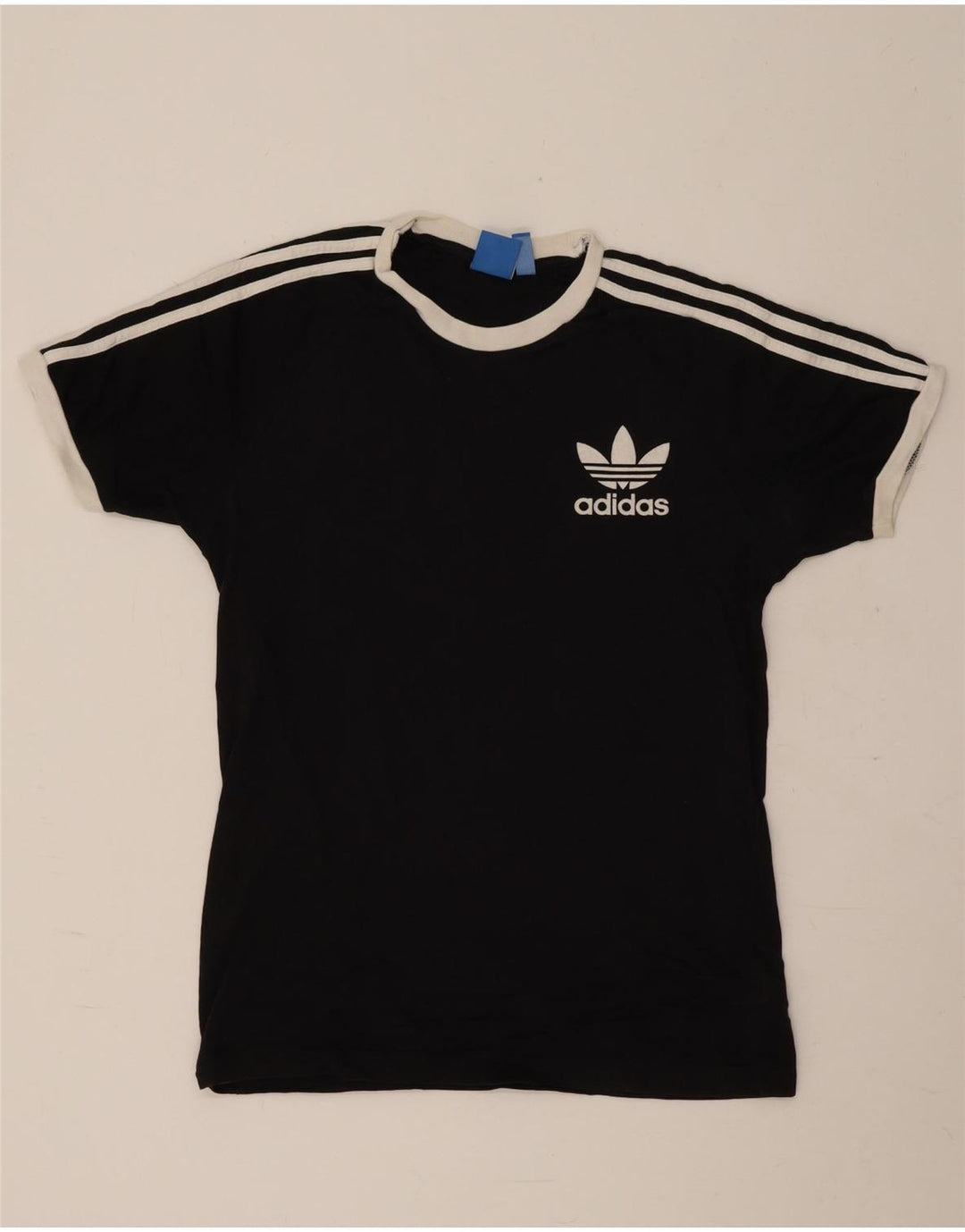 Adidas T-shirt graphique pour homme en coton noir moyen
