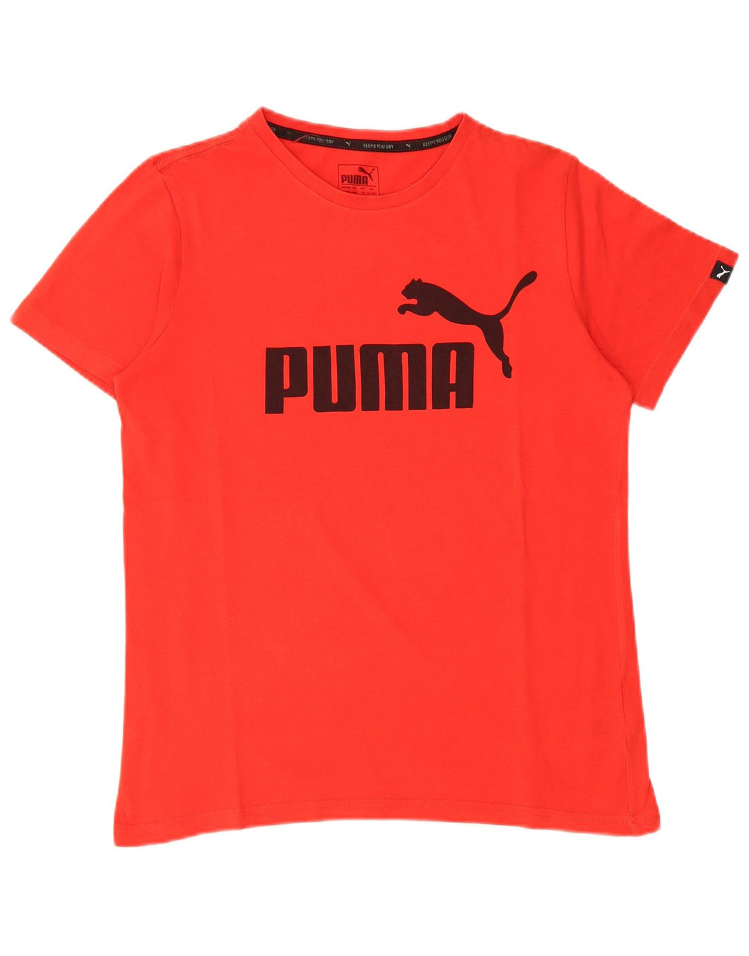 PUMA T-Shirt Graphique Garçon 13-14 ans Rouge Coton