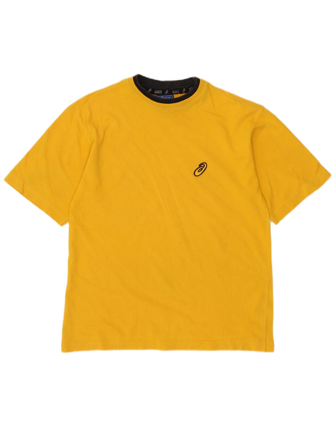 Asics T-Shirt Garçon 11-12 ans Jaune Coton