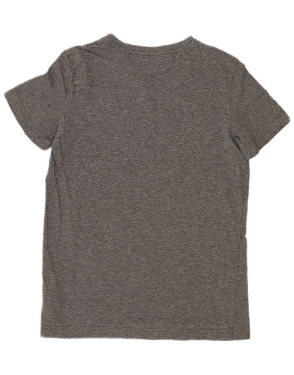 Puma T-Shirt Graphique Garçon 13-14 ans Gris Moucheté Coton