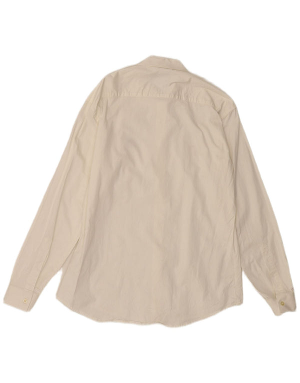 Marlboro Classics Chemise Homme Grand Coton Blanc