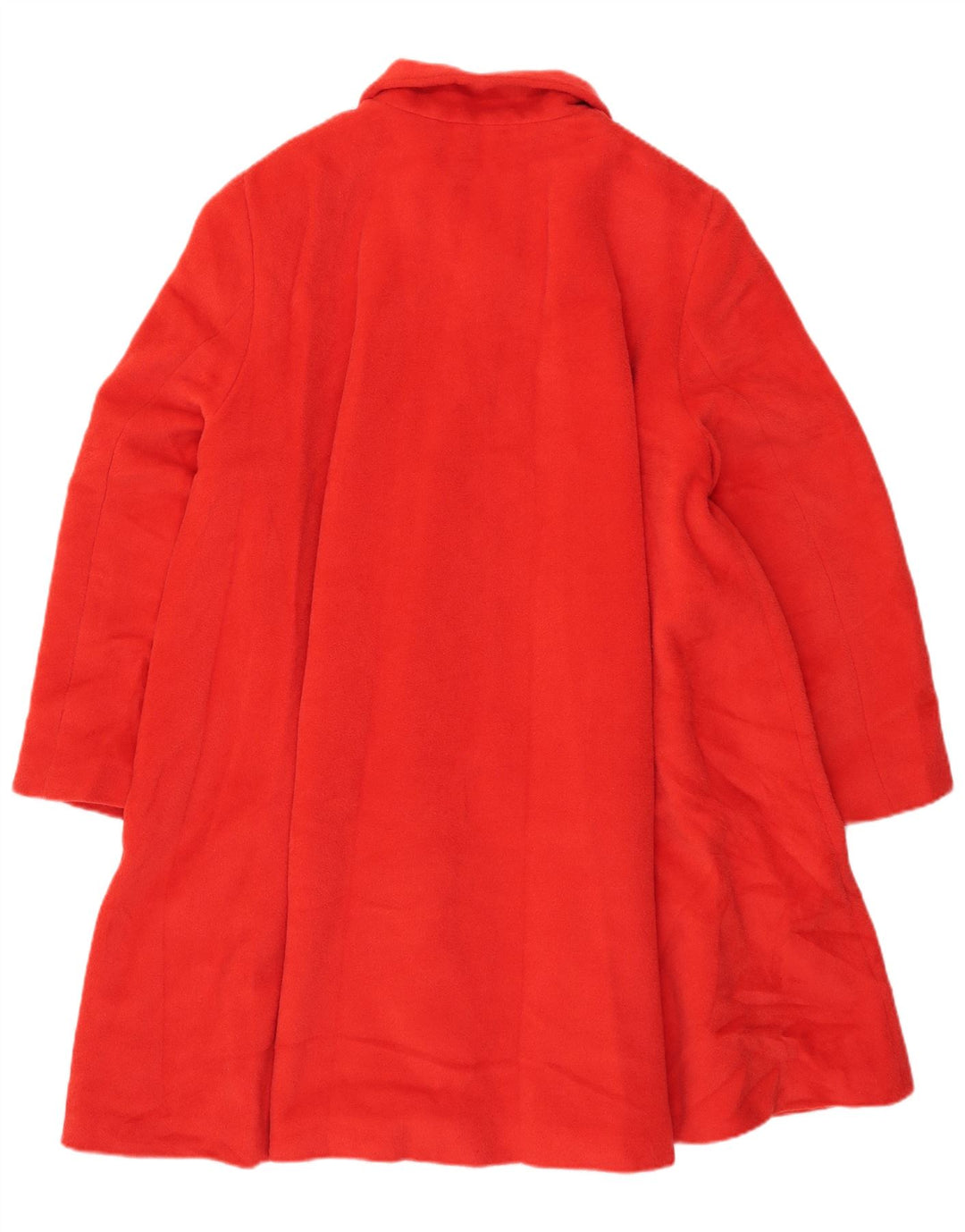 vintage Femme Overcoat Overcoat IT 44 Laine Rouge Moyenne