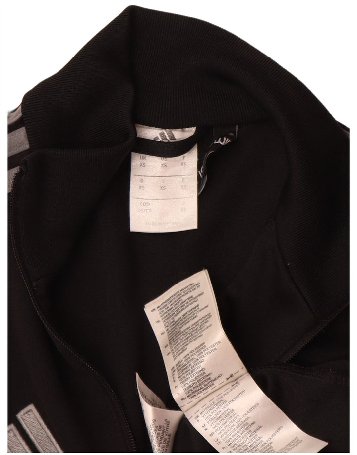 Adidas Hommes Climacool Zip Neck Pull Survêtement Top XS Noir Colorblock