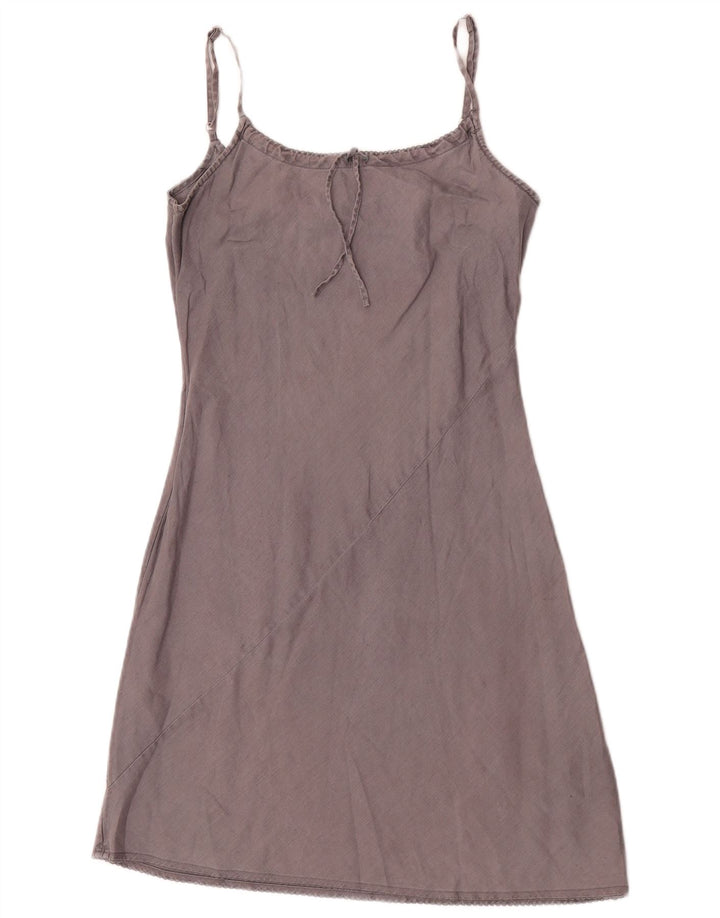 Oasis Robe d'été pour femme UK 10 Petit Gris