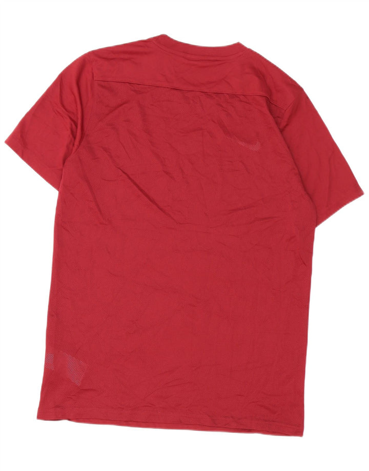 Nike Hommes Dri Fit Slim T-Shirt Haut Large Bordeaux Polyester