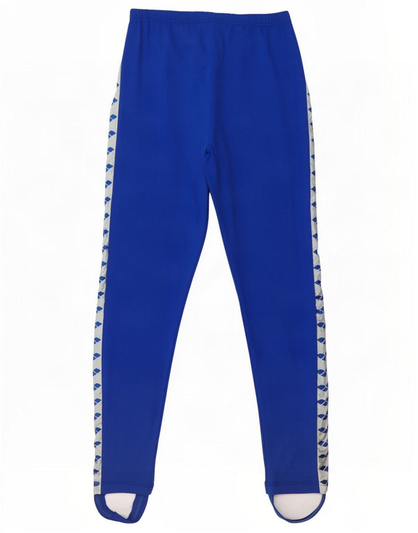 Pantalon de survêtement graphique pour femme Arena UK 16 Large Bleu Colourblock