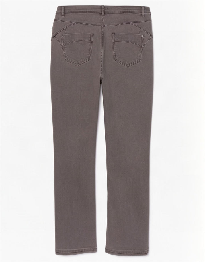 Marks & Spencer Jean crop slim pour femme UK 12 moyen W30 L26 coton gris