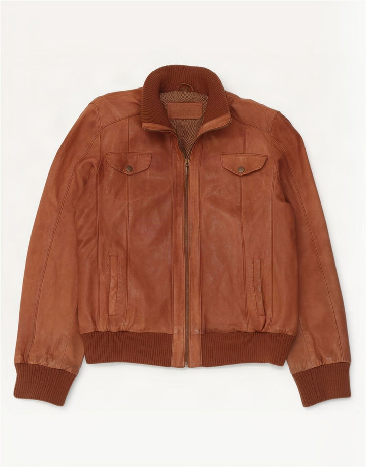 Conbipel Veste en Cuir Homme IT 50 Large Marron