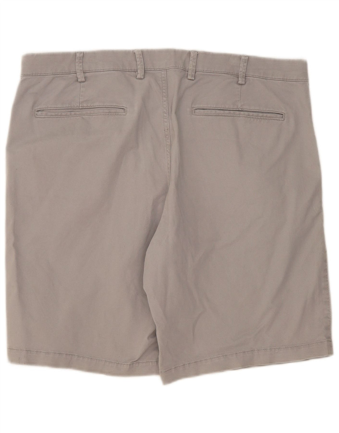 GAP Short Chino Homme W38 XL Gris Coton