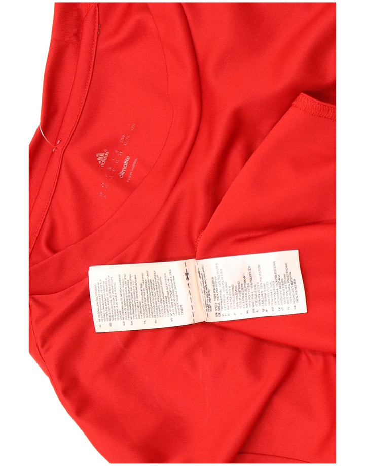 Adidas Homme Climalite T-Shirt Top XL Rouge Polyester