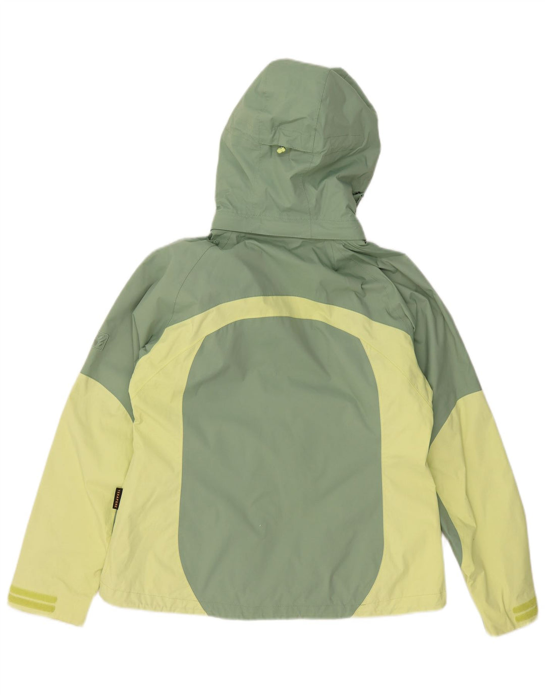 JACK WOLFSKIN Veste coupe-vent pour femme UK 14 Vert moyen Colourblock