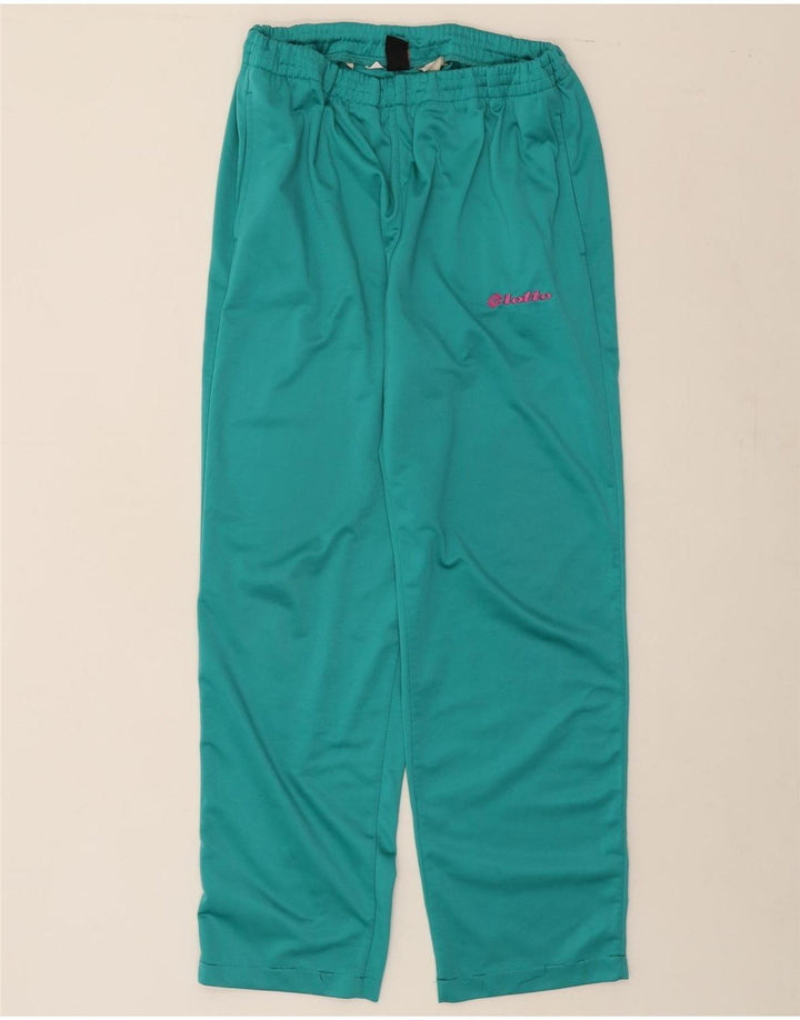 LOTTO Womens Tracksuit Trousers UK 16 Large  Turquoise Vintage Lotto and Second-Hand Lotto from Messina Hembry 