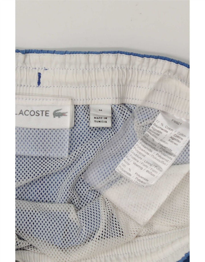 Lacoste Short de Bain Homme Bleu Moyen Coton