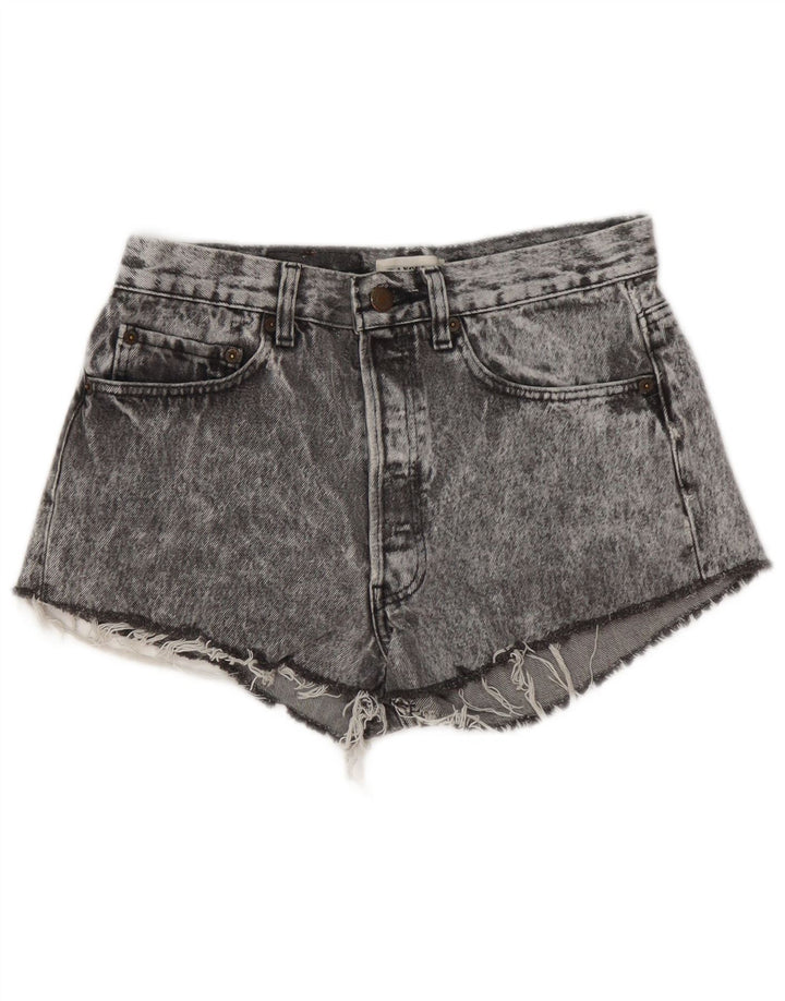 Levi's Short En Jean Femme W28 Gris Moyen