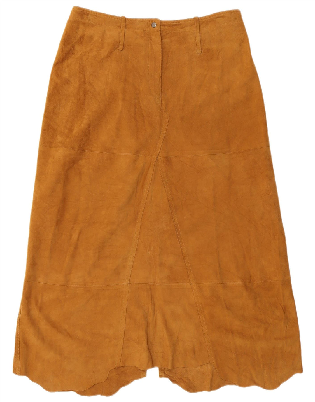 Conbipel Jupe trapèze taille haute pour femme IT 48 XL W32 Cuir marron