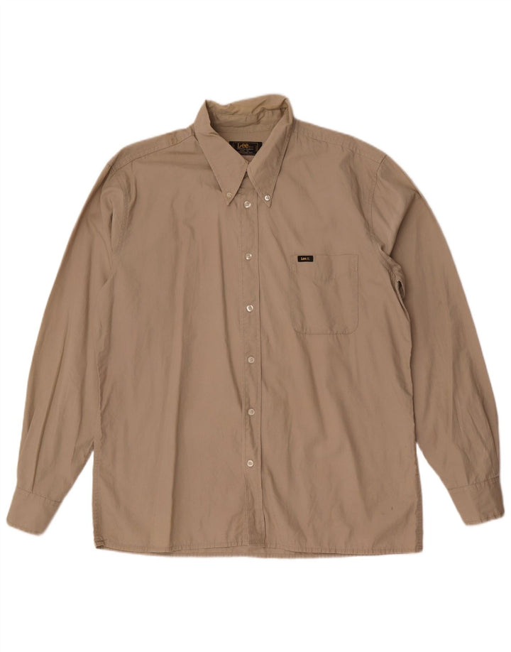 Lee Chemise Homme XL Coton Beige