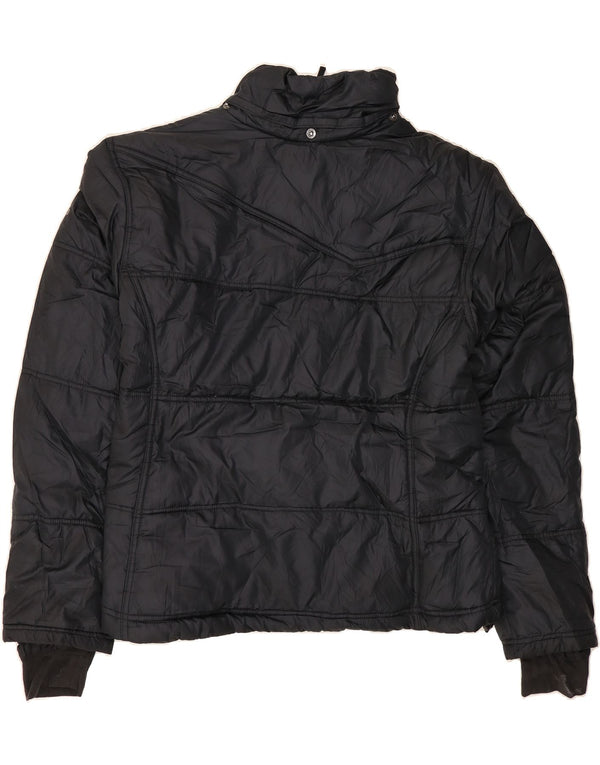 COLUMBIA Womens Padded Jacket UK 18 XL Black Polyester