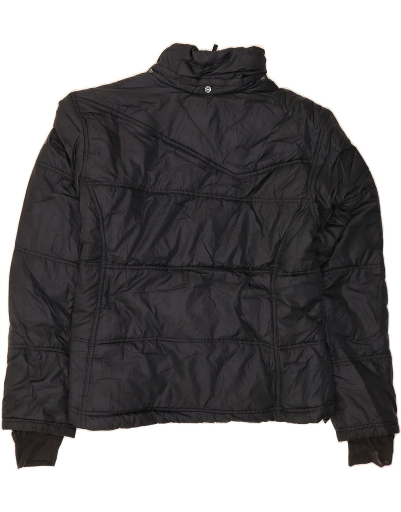 COLUMBIA Womens Padded Jacket UK 18 XL Black Polyester Vintage Columbia and Second-Hand Columbia from Messina Hembry 