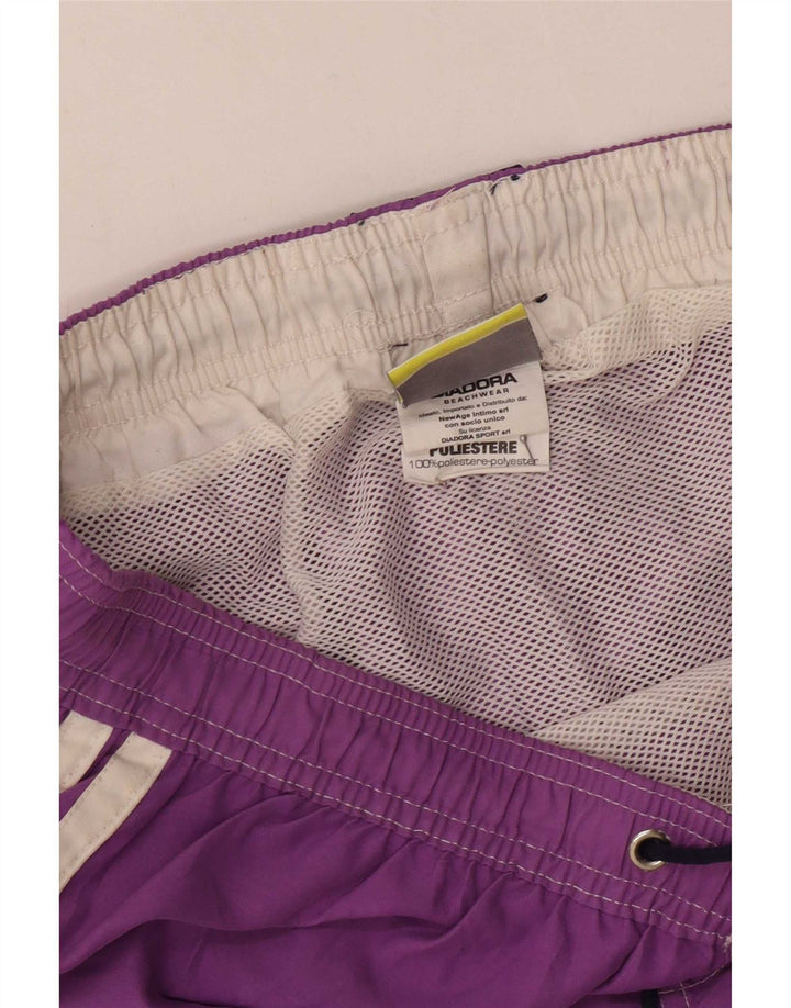 Diadora Short de bain homme grand violet polyester