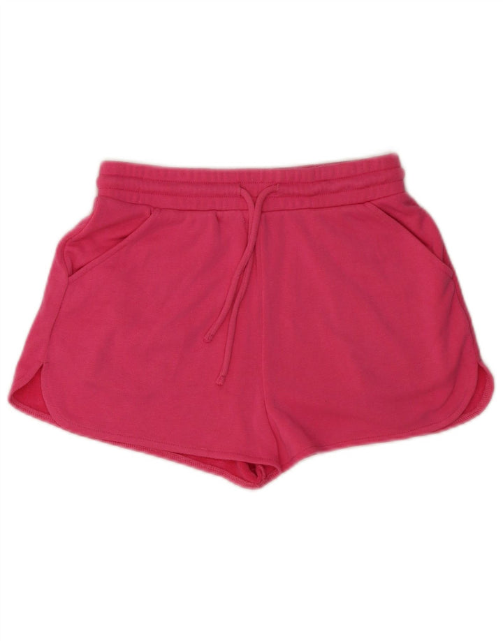 Zara Short de sport pour femme UK 8 Small Rose Polyester
