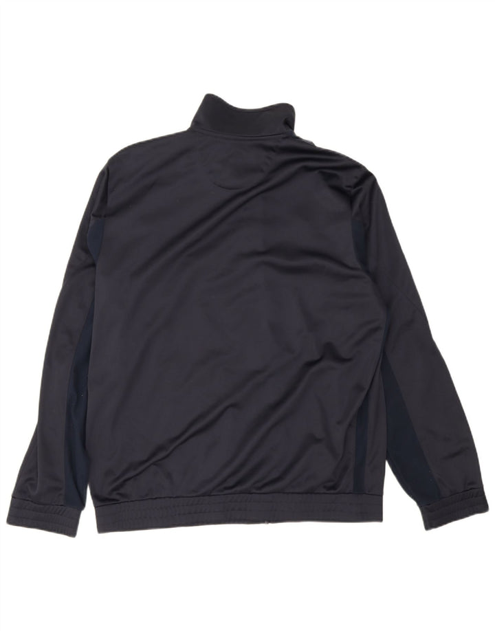 Lotto Veste de Survêtement Homme Bleu Marine Moyen Polyester Colorblock