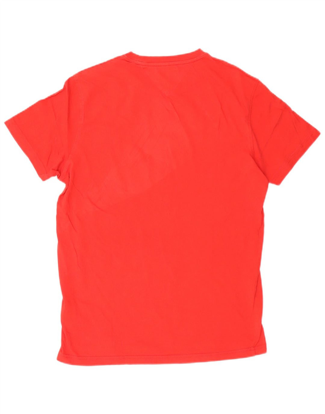 Tommy Hilfiger T-Shirt Homme Haut Large Rouge Coton