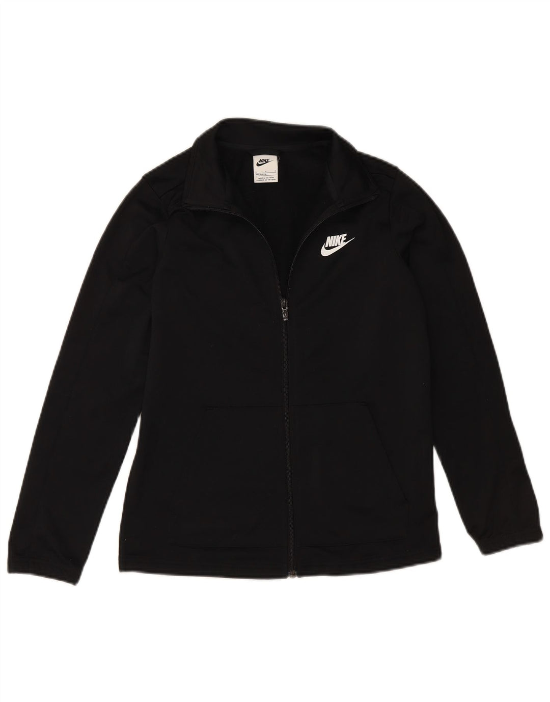 NIKE Veste de survêtement pour fille 12-13 ans Large Noir Polyester