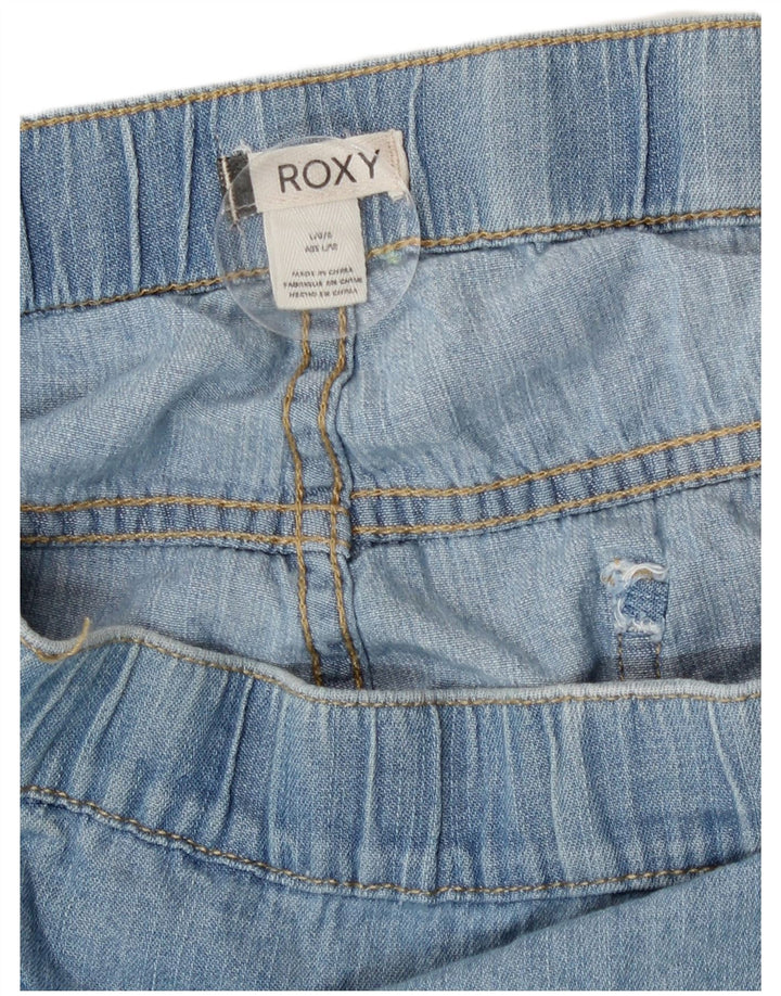 Roxy Short en Jean Femme Large W34 Bleu Coton