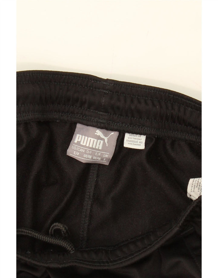 PUMA Mens Tracksuit Trousers Small  Black Polyester Vintage Puma and Second-Hand Puma from Messina Hembry 