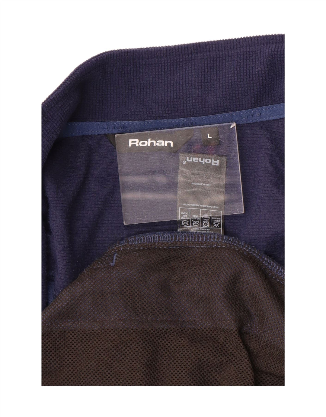 Rohan Veste de survêtement pour homme en polyester color block Bleu marine Taille L